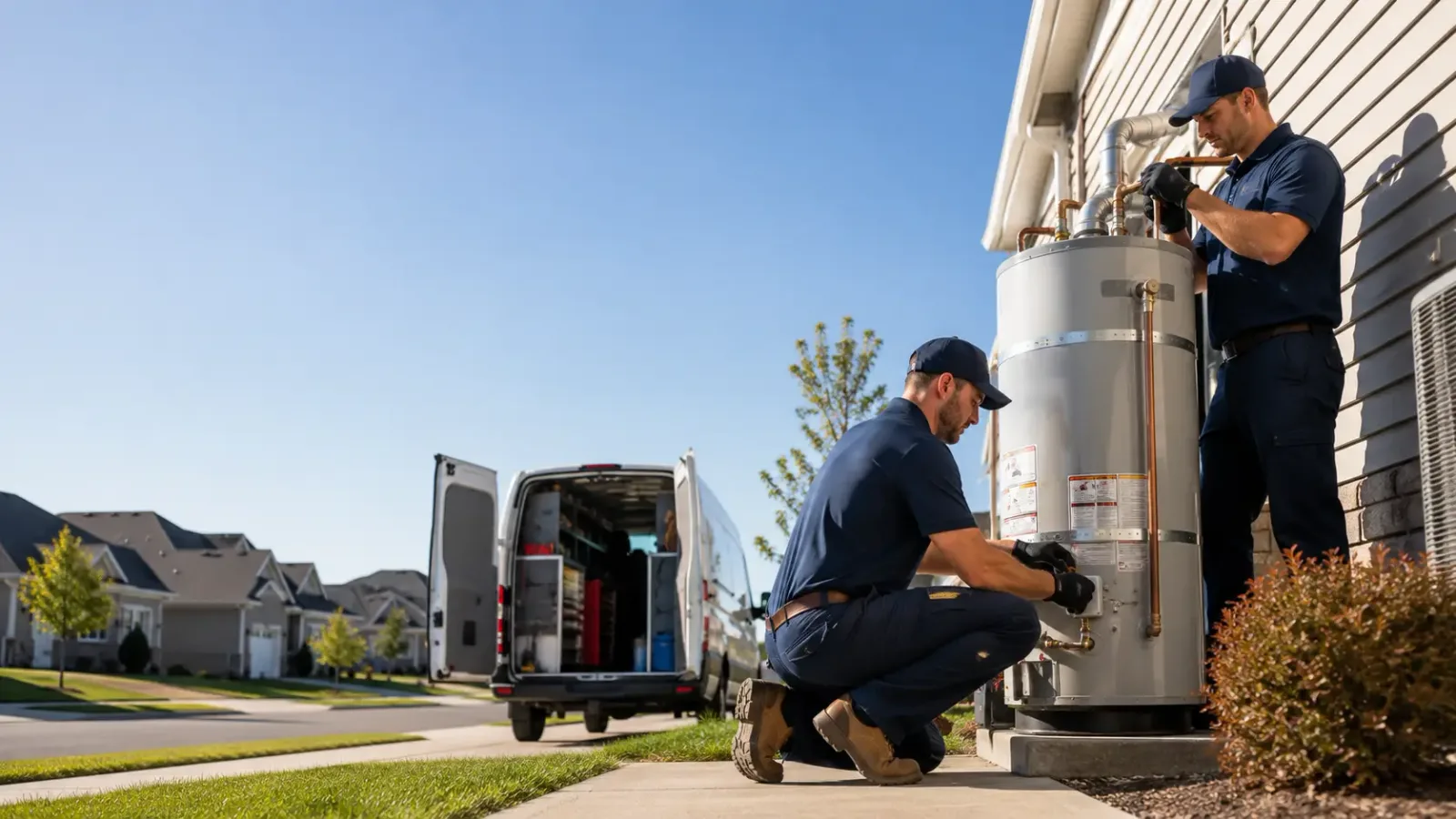 Water Heater Installation in Hawkins, WI